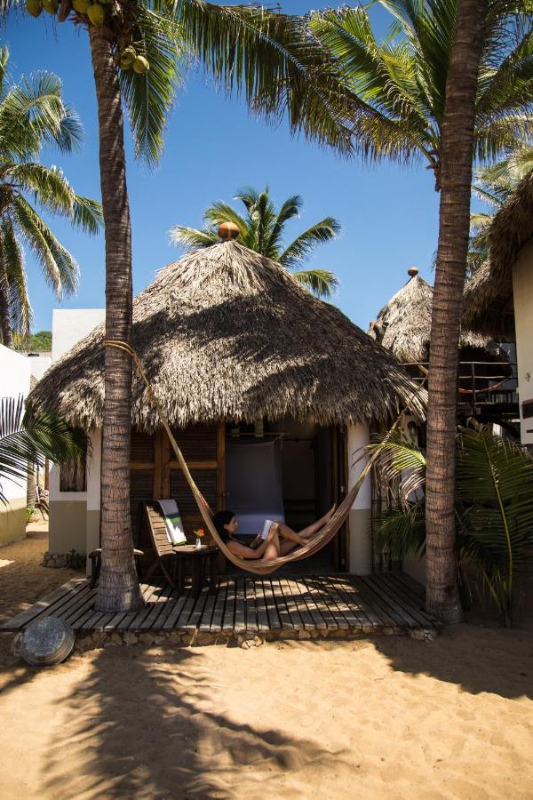 Un Sueno Cabanas Del Pacifico San Agustinillo Ngoại thất bức ảnh