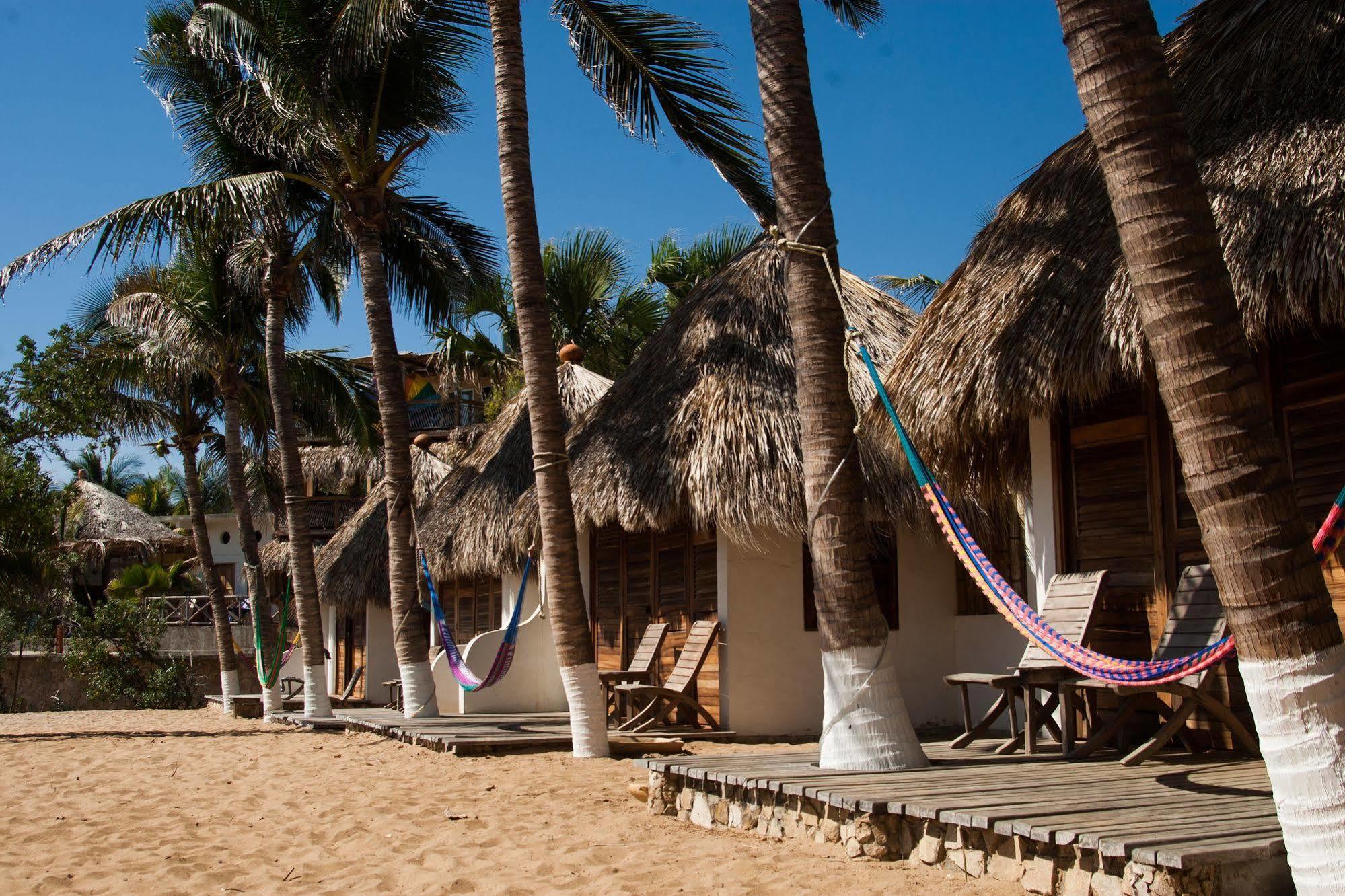 Un Sueno Cabanas Del Pacifico San Agustinillo Ngoại thất bức ảnh